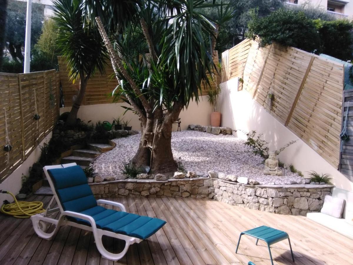 Nice- Gairaut - Jardin Prive- Grand F1 Lumineux-Piscine Collective Exterior photo