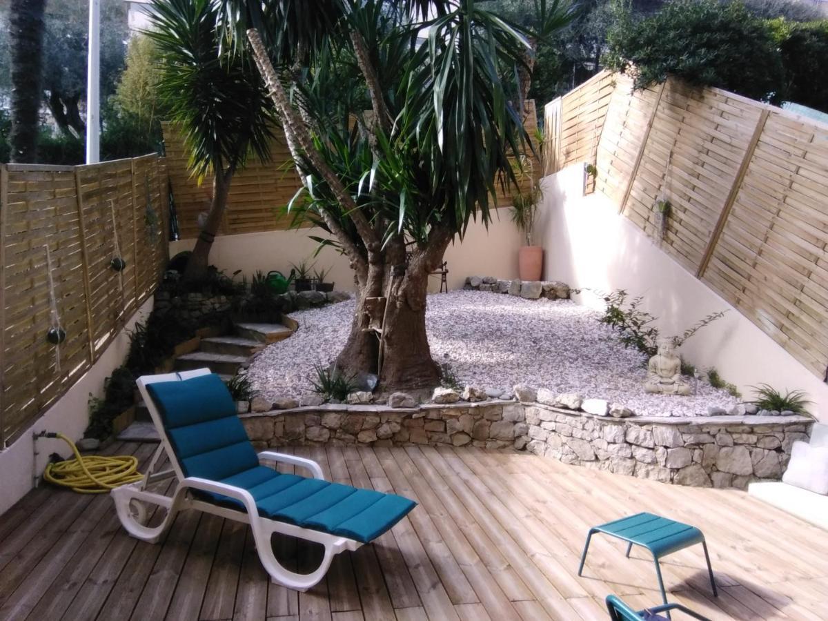 Nice- Gairaut - Jardin Prive- Grand F1 Lumineux-Piscine Collective Exterior photo